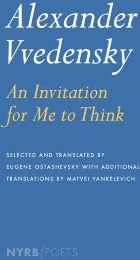 An Invitation For Me To Think Av Alexander Vvedensky An Invitation For Me To Think Av Alexander Vvedensky