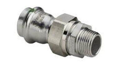Viega Sanpress Inox 54mm X 2" Overgangsforskruning i Rustfritt Stål
