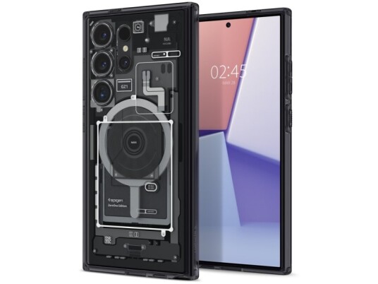 Spigen Ultra Hybrid Zero One, Omslag, Samsung, Galaxy S24 Ultra (2024), 17,3 Cm (6.8"), Svart, Grå
