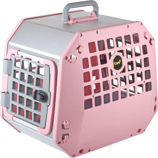 Variocage Mim Care2 Hundebur Transport Bilsetebur Rosa Large