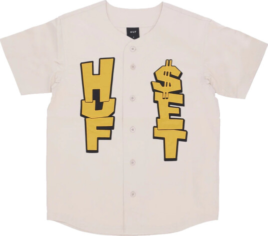 HUF Herre Skjorter Beige XL,
