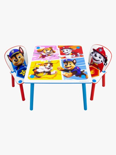 Character World Paw Patrol Kids Table And 2 Chairs Set Multi/patterned One Size