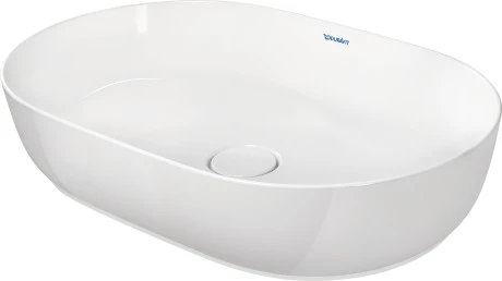 Duravit Luv Toppmontert servant 600x400 mm, Grå Matt