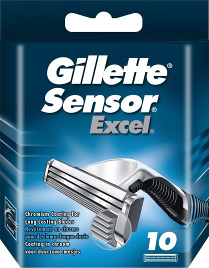 Gillette Barberblad Sensor EXCEL 10-pk.