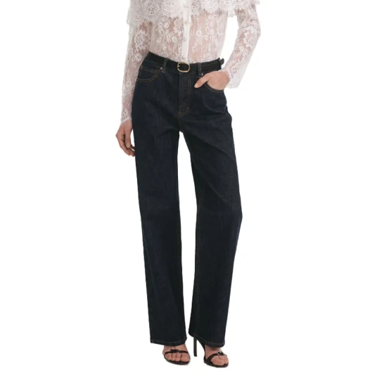 Self Portrait Dame Jeans Blå W32,