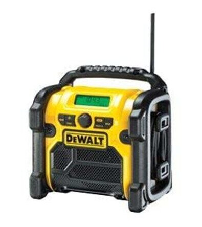 Dewalt DCR019 Byggradio FM/AM Batteridrivende Radio - Gul