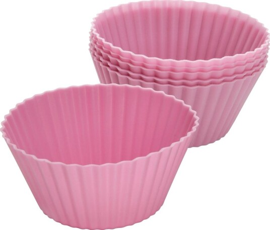 Zenker 43928 Muffinskopper Rund Rillet Overflate 230 °C Krem Rosa Silikon Zenker 43928 Muffinskopper Rund Rillet Overflate 230 °C Krem Rosa Silikon
