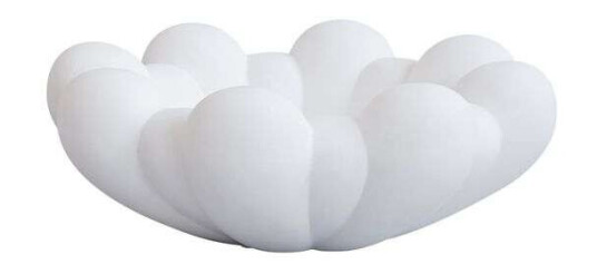 Bloom Tray Big, Bone White Bloom Tray Big, Bone White