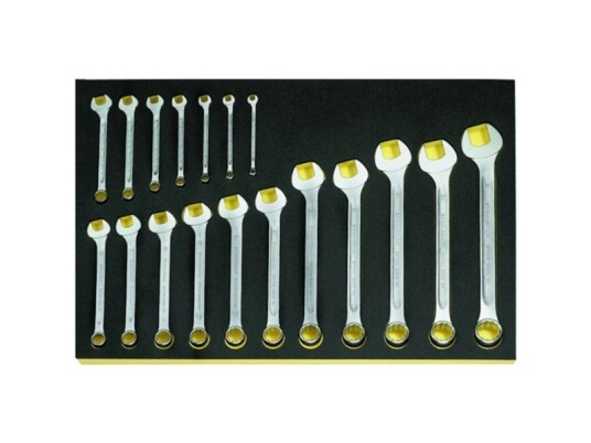 Stahlwille 96838183 Tcs 13/18,6-24Mm Gaffelnøgle-Sæt Nøglebredde (Metrisk) (Kun Til Del) 8 - 19 Mm Stahlwille 96838183 Tcs 13/18,6-24Mm Gaffelnøgle-Sæt Nøglebredde (Metrisk) (Kun Til Del) 8 - 19 Mm