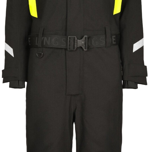 Lyngsøe Varmedress Svart/Gul Xxs