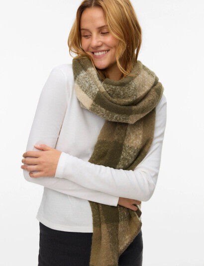 Vero Moda Vmcassy Detail Scarf Noos Khaki green ONE SIZE Vero Moda Vmcassy Detail Scarf Noos Khaki green ONE SIZE