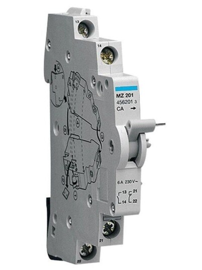 Hager Auxiliary contact 1c+1o 6a 240vac (3250614562013)