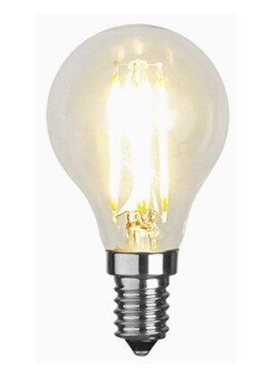 Star Trading Illumination LED kronepære filament E14 2700K 420lm Dim 4,2W (37W) Star Trading Illumination LED kronepære filament E14 2700K 420lm Dim 4,2W (37W)