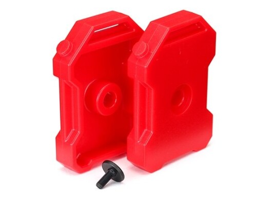 Traxxas TRX-8022 Fuel Canister Red TRX-4 (2)