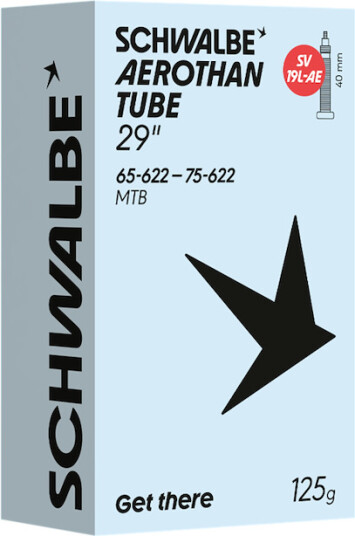Schwalbe Aerothan slange 28" (65/75-622) med SV ventil 40mm
