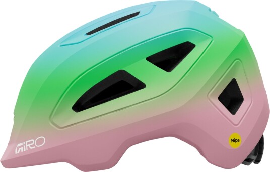 Barnesykkelhjelm Giro Scamp Mips Ii Matt Light Pink/Green Fade Str. S (49–53 Cm) (Ny 2026) Barnesykkelhjelm Giro Scamp Mips Ii Matt Light Pink/Green Fade Str. S (49–53 Cm) (Ny 2026)