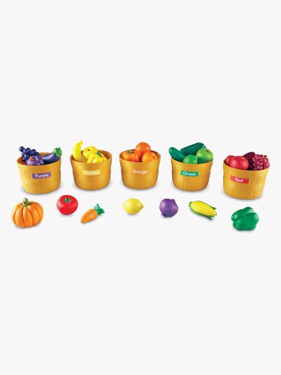 Learning Resources Farmer"s Market Colour Sorting Set - Yellow - ONE SIZE Learning Resources Farmer"s Market Colour Sorting Set - Yellow - ONE SIZE