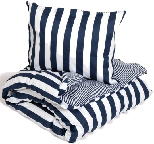 Kosta Linnewäfveri Grebbestad Satin Satin Navy Blue