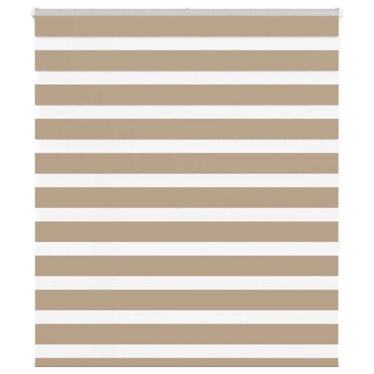 Sebragardin sandbrun 125x150 cm stoff bredde 120,9 polyester