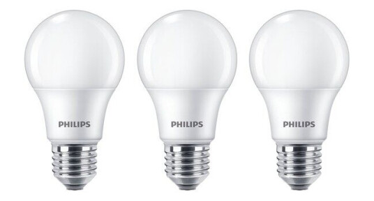 Philips LED-lyspære LED 60W A60 E27 WW FR ND 3PF/6 DISC E27
