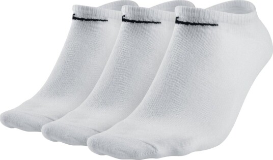 Nike No Show 3pk White/Black XL46-50 Nike No Show 3pk White/Black XL46-50