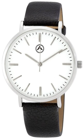 Akribos XXIV Herreklokke AK1033SS Hvit/Lær Ø39 mm Akribos XXIV Herreklokke AK1033SS Hvit/Lær Ø39 mm
