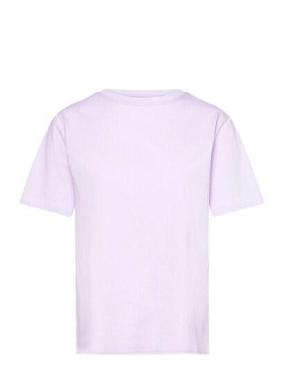 Rue de Tokyo Trish Light Cotton Jersey   Purple   XS