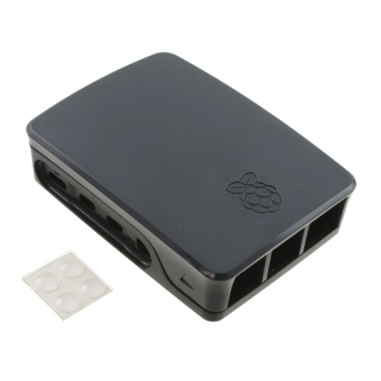 Raspberry Pi Raspberry Pi 4 Orginalt deksel Sort