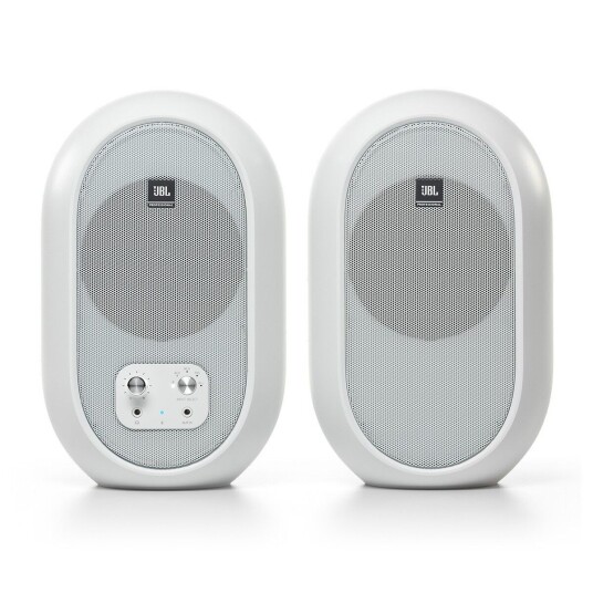 JBL 104-BT Bluetooth Referansemonitorer Hvit JBL 104-BT Bluetooth Referansemonitorer Hvit