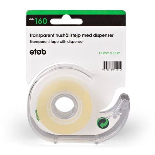 Kontorteip med holder 33 m