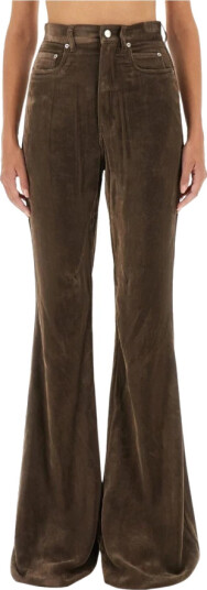 Rick Owens Dame Bukser Brun W27,