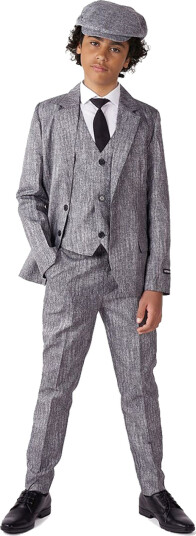 OppoSuits Suitmeister Boys 20talls Grå Dress  XLarge