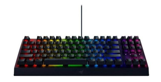 Razer BlackWidow V3 Tenkeyless Gaming Tastatur med Razer Yellow Brytere - Svart