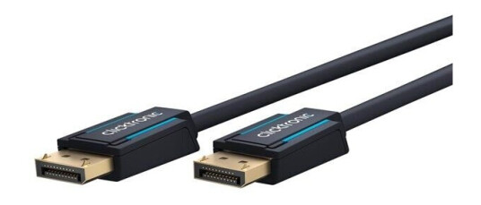 ClickTronic DisplayPort Kabel 15m - Blu - UHD 4K 60Hz ClickTronic DisplayPort Kabel 15m - Blu - UHD 4K 60Hz