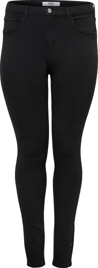 ONLY Carmakoma Carstorm Life Push Up Hw Sk Jeans  Noos   BLACK   50 x 32