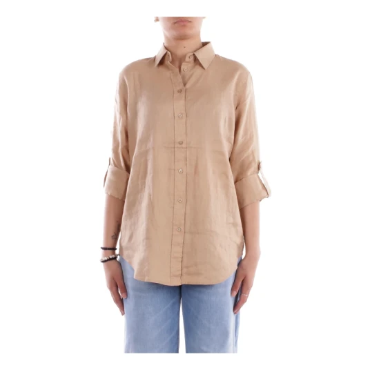Ralph Lauren Dame Bluser & Skjorter Brun L, Ralph Lauren Dame Bluser & Skjorter Brun L,
