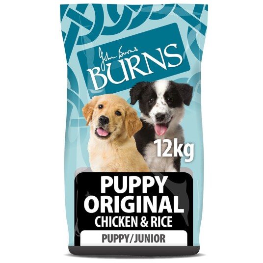 Burns Puppy Original Kylling Og Ris 12 kg Burns Puppy Original Kylling Og Ris 12 kg