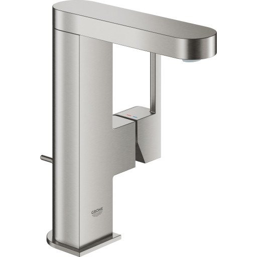 GROHE PLUS M SERVANTBATTERI M/OPPLØFT SUPERSTEEL GROHE PLUS M SERVANTBATTERI M/OPPLØFT SUPERSTEEL