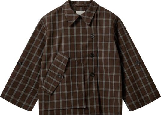 Sofie Schnoor Agathasw Check Jacket Brown 42