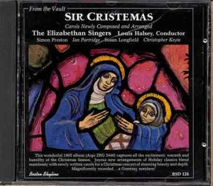 The Elizabethan Singers Sir Cristemas CD