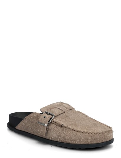 Tommy Hilfiger Bind Mule Washed Suede Brown 40