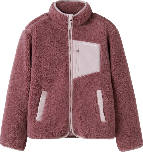 Name It Fleecejakke   NmnMattia   Vemodig Mauve   Name It   4 år (104)   Fleecejakke Lilla Rosa