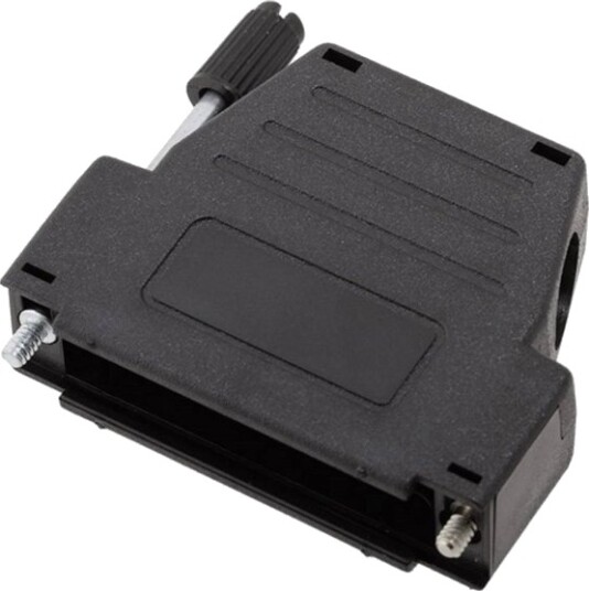 Mh Connectors Mhdssk-P-25-L-K D-Sub-Kabinett Poltal: 25 Plast Metallisert 180°/45° Sort 1 Stk Mh Connectors Mhdssk-P-25-L-K D-Sub-Kabinett Poltal: 25 Plast Metallisert 180°/45° Sort 1 Stk