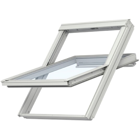 Velux Takvindu Midthengslet 94x160 Hvitmalt 3-lags Glass