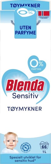 BLENDA SENSITIV TØYMYKNER 1L BLENDA SENSITIV TØYMYKNER 1L
