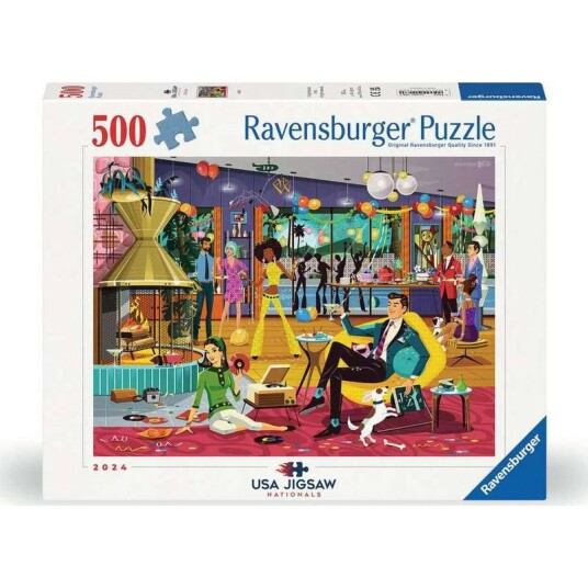 Ravensburger Puslespill 500 Brikker Jazzy!