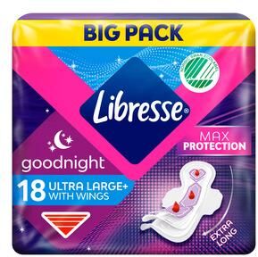 Libresse Ultra Night Wing Big Pack   18 stk.