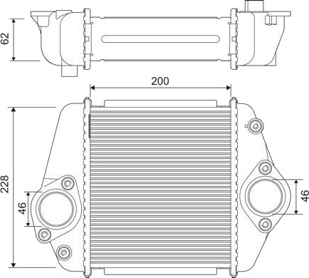 VALEO 822901 Intercooler