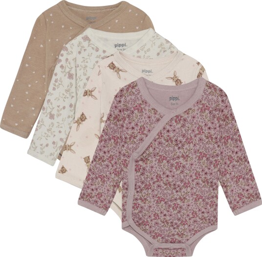 Pippi Violet Ice Body Omslags Ao Printed 4 Pack 50