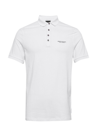 Armani Exchange Polo Shirt - White - M